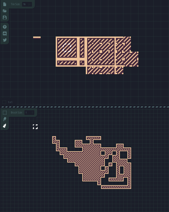 Screenshot of Tilesetter&rsquo;s interface with the textures loaded