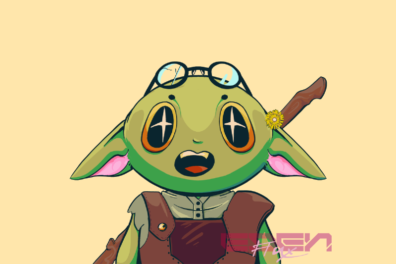 Flower, original character by Fletch, art by edenflux